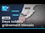 Nouvelles frappes israéliennes au Liban : deux soldats libanais grièvement blessés • FRANCE 24