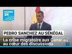 Pedro Sanchez au Sénégal : la crise migratoire aux Canaries au cœur des discussions • FRANCE 24