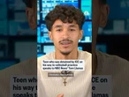 Teen who was detained by ICE on his way to volleyball practice speaks to NBC News' Tom Llamas