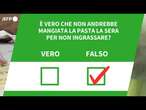 Ansa VERIFIED - E' vero che non andrebbe mangiata la pasta la sera per non ingrassare?