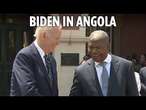 LIVE: Joe Biden meets with Angolan President Joao Lourenco