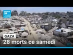 28 Palestiniens tués dans des frappes aériennes israéliennes sur Gaza • FRANCE 24