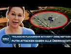 UKRAINE-KRIEG: "Polnische Flugabwehr aktiviert!" Diese heftigen Putin-Attacken haben alle überrascht