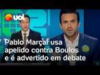 Debate Record: Pablo Marçal chama Boulos de ‘Boules', é advertido e perde tempo de resposta