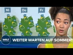 WARTEN AUF SOMMERWETTER: Wetterdienst warnt! Dauerregen im Alpenvorland - nur hier wird es sonnig!