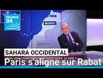 Délicate question du Sahara occidental : Paris s'aligne sur Rabat • FRANCE 24