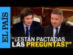 ARGENTINA | Milei, al periodista que le entrevista: “¿Cómo era eso que se pactaban las preguntas?”