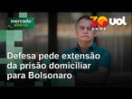 Bolsonaro: Defesa solicita ao STF a prorrogação da prisão domiciliar do ex-presidente