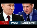 UKRAINE-KRIEG: Medwedjew droht Europäern nach Russen-Einschlag! Putin schaltet sich ein | LIVESTREAM
