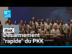 Irak : les combattants kurdes du PKK promettent un désarmement "rapide" • FRANCE 24