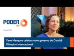 Yane Marques celebra novo governo do Comitê Olímpico Internacional