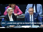 AfD IN DEUTSCHLAND: „Hass und Hetze in primitivster Form“ – Stegner legt bei Weidel nach