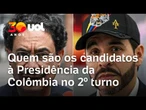 Disputa presidencial na Colômbia: aliado de Petro enfrentará candidato de extrema-direita em junho