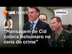 Áudio de Mauro Cid: Bolsonaro era o único que poderia ter parado apoiadores dele no 8/1, diz Matais