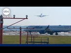 Midair close call between JetBlue flight and 'Mad Max' plane