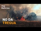 INCENDIOS ESPAÑA: En LAS MÉDULAS perimetrados al 80%, y en TOLEDO, OURENSE y ZAMORA SIN CONTROL