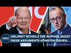 OLAF SCHOLZ: Kopf-an-Kopf Rennen mit Friedrich Merz? Umfragen zeigen aktuelle Wähler-Tendenz für SPD