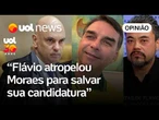 Flávio Bolsonaro atropelou Moraes de propósito para salvar sua candidatura | Leonardo Sakamoto