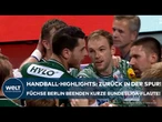 HANDBALL: Füchse Berlin bezwingen Melsungen! Erster Bundesliga-Sieg unter Krickau! | Highlights #hbl