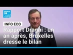 Rapport Draghi, un an après sa publication, Bruxelles dresse le bilan • FRANCE 24