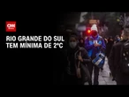 Após chuvas, temperatura despenca no Rio Grande do Sul | CNN NOVO DIA