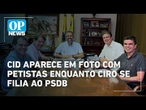Chagas Vieira publica foto com Elmano, Cid e Camilo no dia do retorno de Ciro ao PSDB | OP News