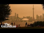 Wildfire smoke engulfs Toronto as unhealthy air reaches New York