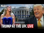 LIVE: Donald Trump hosts first-ever major sporting event at the White House as the UFC takes over
