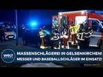 MASSENSCHLÄGEREI IN GELSENKIRCHEN: 30 Personen beteiligt – mehrere Schwerverletzte