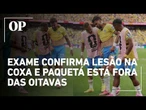 Desfalque na Copa Lucas Paquetá tem lesão confirmada e está fora das oitavas de final