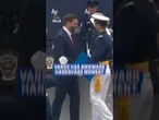 JD Vance has awkward handshake moment