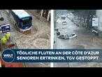 FRANKREICH: Tödliche Fluten an der Côte d’Azur! Zwei Senioren ertrinken tragisch in Fluten
