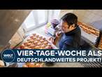 VIER-TAGE-WOCHE: Gesundheitsboost oder Ende der deutschen Arbeitskultur? Studie bringt Erkenntnisse!