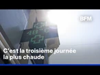Canicule: ce 22 juin 2026 est la troisième journée la plus chaude jamais enregistrée en France