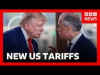 Trump slaps 50% tariffs on Canada and Carney vows to 'intensify' trade talks | BBC News