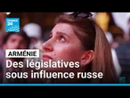 Législatives cruciales en Arménie : un scrutin sous influence russe • FRANCE 24
