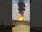 Dramatic moment rocket explodes during preflight test