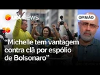 Michelle é habilitada para herdar o bolsonarismo e pode avançar na disputa eleitoral, diz professor