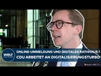 DEUTSCHLAND: Schluss mit dem Papierkram! Amthor verspricht Turbo bei Digitalisierung