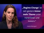 Regimewechsel im Iran? Natalie Amiri über die Stimmung in der iranischen Bevölkerung | maischberger