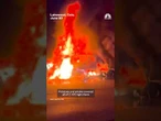 Semitruck hauling potatoes catches fire on Colorado highway