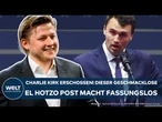 USA: Trump-Supporter Charlie Kirk erschossen! Die makabere Reaktion von El Hotzo macht fassungslos