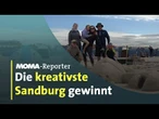 MOMA Reporter: Sandburgenwettbewerb an der Ostseeküste I ARD Morgenmagazin