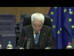 Mattarella: "Salvaguardare l'autorevolezza dell'Ue nel mondo"