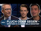 CHAT GPT: Minister trifft Maschine – Was das erste KI-Avatar-Interview über unsere Zukunft verrät