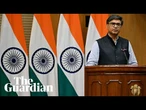 Indian foreign secretary confirms ceasefire reached with Pakistan