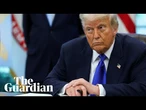 US President Donald Trump signs Executive Orders in the Oval Office – watch live