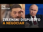 ZELENSKI ofrece a PUTIN reunirse para PONER FIN A LA GUERRA | RTVE Noticias