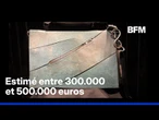 Un sac conçu en "peau de Tyrannosaurus Rex" vendu aux enchères