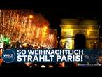 PARIS: Spektakuläre Eröffnung! Champs-Élysées verwandelt sich in ein Winterwunderland!